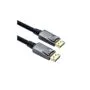 ROLINE DisplayPort Kabel. DP-DP. v1.2. ST - ST. schwarz-metallic. 1 m