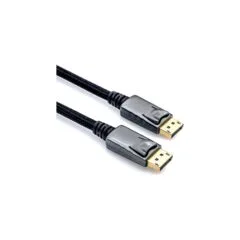 ROLINE DisplayPort Kabel. DP-DP. v1.2. ST - ST. schwarz-metallic. 3 m