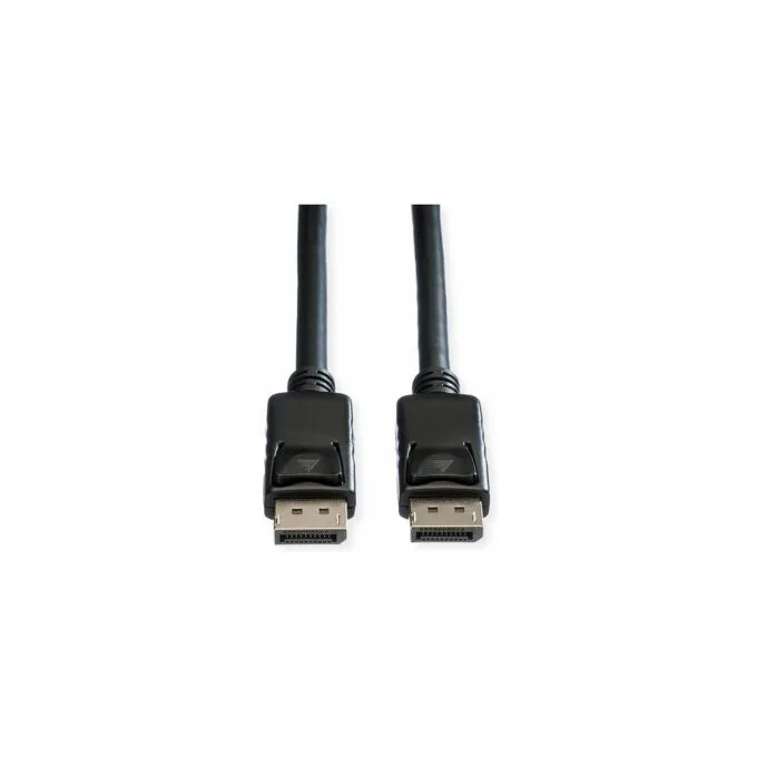 ROLINE DisplayPort Kabel. DP-DP. v1.2. ST - ST. TPE. schwarz. 10 m — image 2