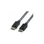 ROLINE DisplayPort Kabel. DP-DP. v1.2. ST - ST. TPE. schwarz. 10 m