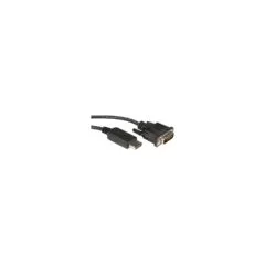 ROLINE DisplayPort Kabel DP ST - DVI ST schwarz 1m
