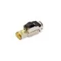 ROLINE feldkonfektionierbarer RJ-45 Stecker Cat.6A (Class EA). STP. silberfarben