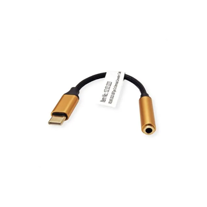 ROLINE GOLD Adapter USB Typ C - 3.5mm Audio. ST BU. 0.13 m — image 2