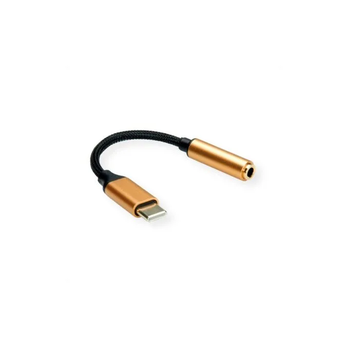 ROLINE GOLD Adapter USB Typ C - 3.5mm Audio. ST BU. 0.13 m — image 3