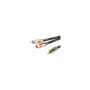 ROLINE GOLD Audio-Verbindungskabel 3.5mm Stereo - 2x Cinch Stecker Stecker 2.5m