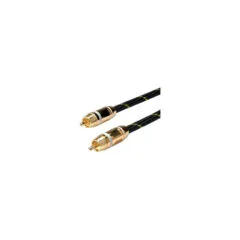 ROLINE GOLD Cinch-Kabel ST ST weiss 5m