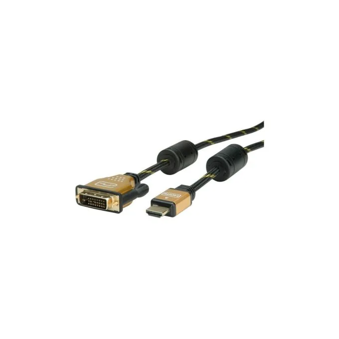 ROLINE GOLD Monitorkabel DVI (24+1) - HDMI. ST ST. 1.5 m — image 4