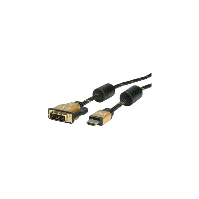 ROLINE GOLD Monitorkabel DVI (24+1) - HDMI. ST ST. 2 m — image 2
