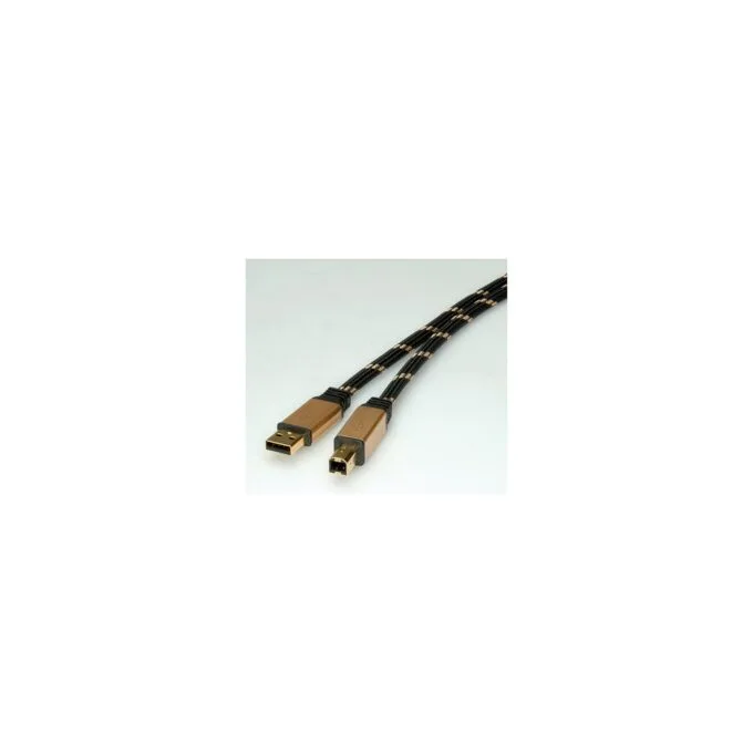 ROLINE GOLD USB 2.0 Kabel Typ A-B 4.5m — image 2