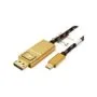 ROLINE GOLD USB Typ C - DisplayPort Adapterkabel. v1.2. ST ST. 1 m