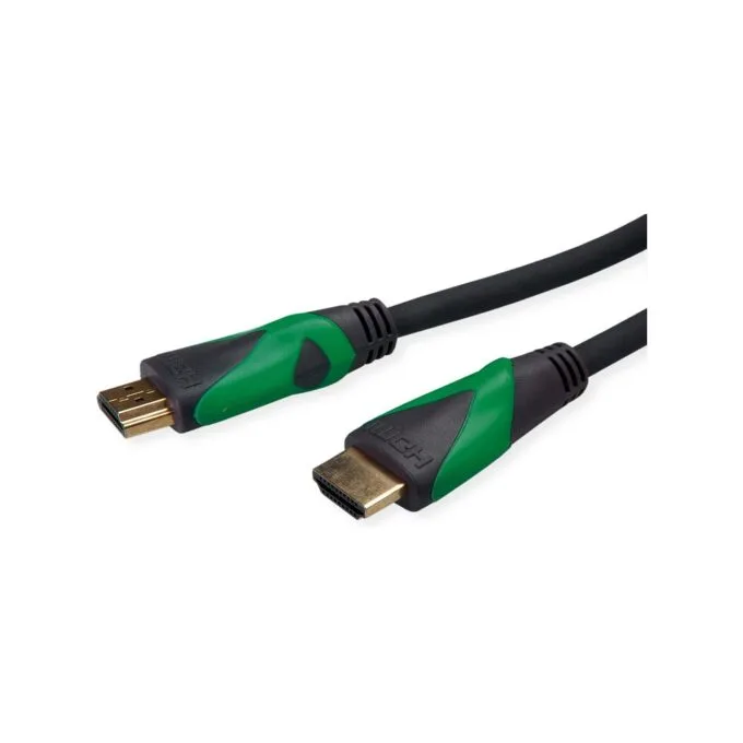 ROLINE GREEN ATC 8K HDMI Ultra HD Kabel mit Ethernet. ST ST. schwarz. 1 m — image 2