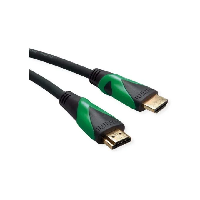 ROLINE GREEN ATC 8K HDMI Ultra HD Kabel mit Ethernet. ST ST. schwarz. 1 m — image 3