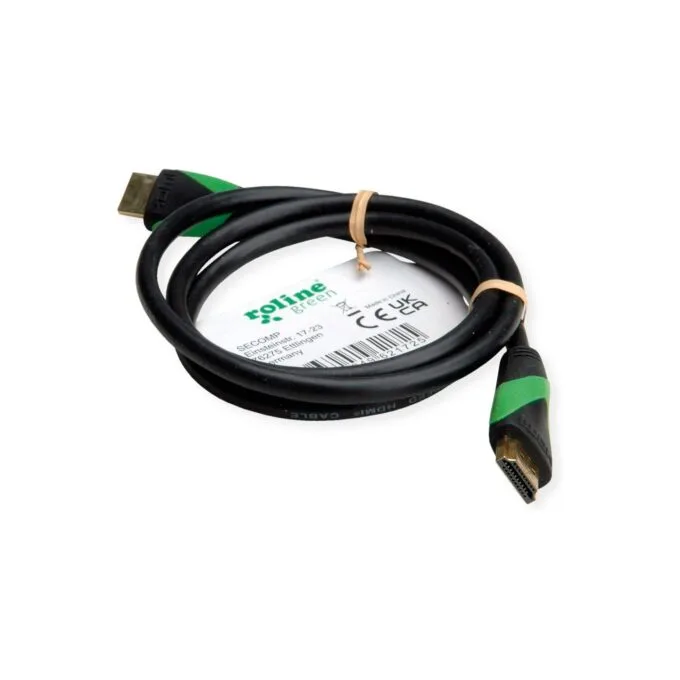 ROLINE GREEN ATC 8K HDMI Ultra HD Kabel mit Ethernet. ST ST. schwarz. 3 m — image 4