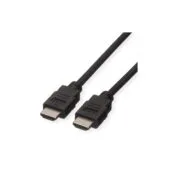 ROLINE GREEN HDMI High Speed Kabel mit Ethernet. TPE. schwarz. 5 m