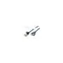 ROLINE GREEN U FTP Patchkabel Cat.6A (Class EA). LSOH. slim. blau. 0.15 m