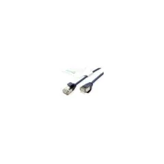 ROLINE GREEN U FTP Patchkabel Cat.6A (Class EA). LSOH. slim. blau. 0.5 m
