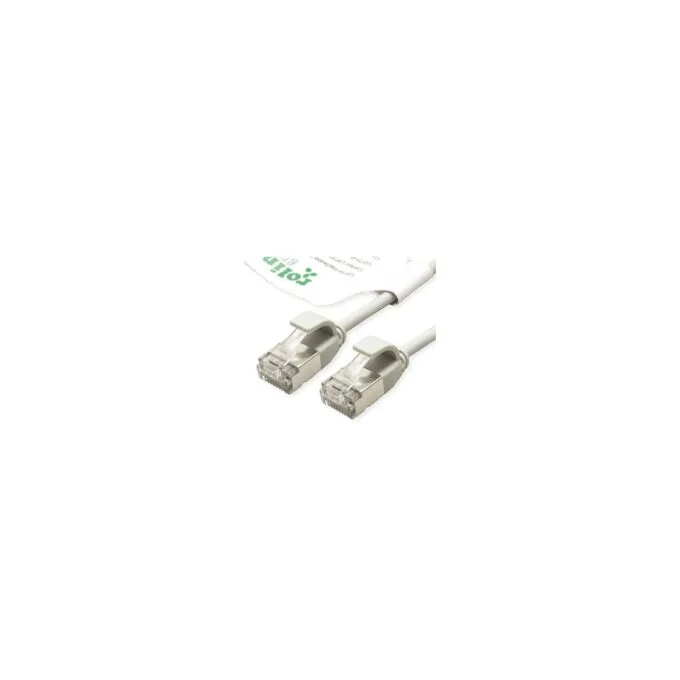 ROLINE GREEN U FTP Patchkabel Cat.6A (Class EA). LSOH. slim. grau. 0.3 m — image 3