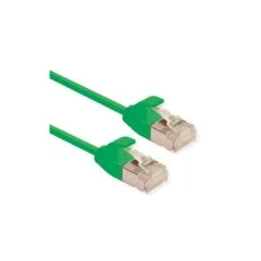ROLINE GREEN U FTP Patchkabel Cat.6A (Class EA). LSOH. slim. grn. 2 m