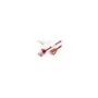 ROLINE GREEN U FTP Patchkabel Cat.6A (Class EA). LSOH. slim. rot. 0.5 m