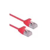 ROLINE GREEN U FTP Patchkabel Cat.6A (Class EA). LSOH. slim. rot. 1.5 m