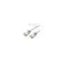 ROLINE GREEN U FTP Patchkabel Cat.6A (Class EA), LSOH, slim, wei, 0,3 m