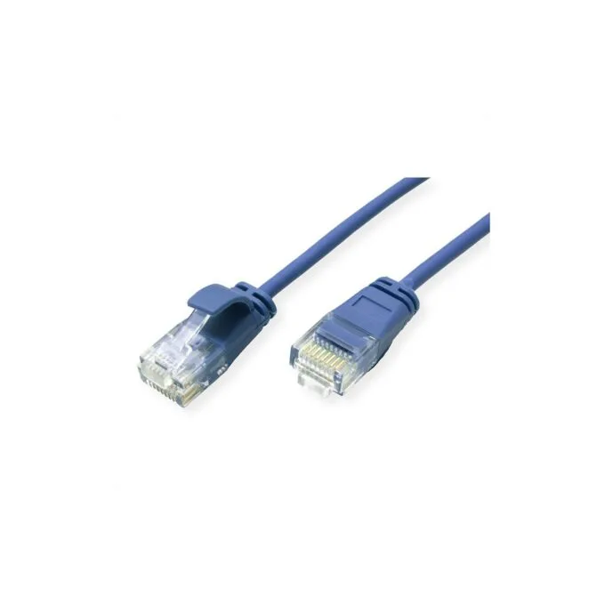 ROLINE GREEN UTP Patchkabel Cat.6A (Class EA). LSOH. slim. blau. 5 m — image 2