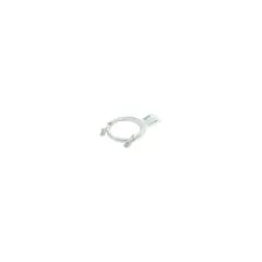 ROLINE GREEN UTP Patchkabel Cat.6A (Class EA). LSOH. slim. grau. 1 m