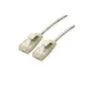 ROLINE GREEN UTP Patchkabel Cat.6A (Class EA), LSOH, slim, grau, 3 m