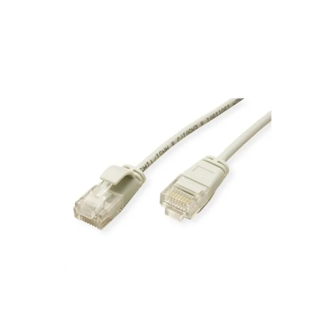 ROLINE GREEN UTP Patchkabel Cat.6A (Class EA). LSOH. slim. grau. 5 m — image 2