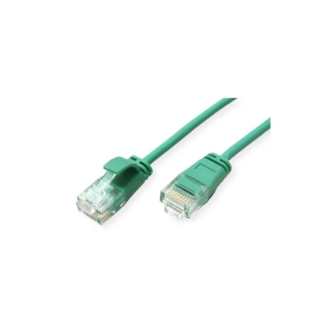 ROLINE GREEN UTP Patchkabel Cat.6A (Class EA). LSOH. slim. grn. 0.5 m — image 2