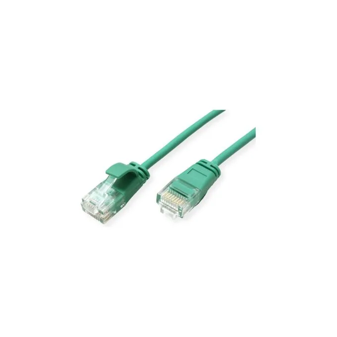 ROLINE GREEN UTP Patchkabel Cat.6A (Class EA). LSOH. slim. grn. 1.5 m — image 3