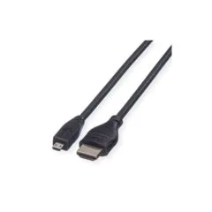 ROLINE HDMI High Speed Kabel mit Ethernet HDMI ST - Micro HDMI ST 2m