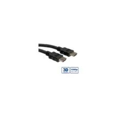 ROLINE HDMI High Speed Kabel mit Ethernet. LSOH. schwarz. 2 m