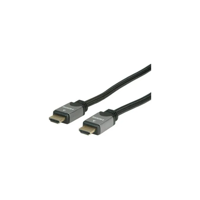 ROLINE HDMI High Speed Kabel mit Ethernet. ST-ST. schwarz silber. 1.5 m — image 2