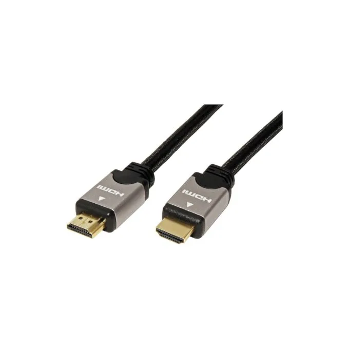ROLINE HDMI High Speed Kabel mit Ethernet. ST-ST. schwarz silber. 1.5 m — image 3