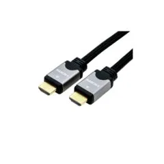 ROLINE HDMI High Speed Kabel mit Ethernet. ST-ST. schwarz silber. 3 m