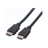 ROLINE HDMI High Speed Kabel mit Ethernet. TPE. schwarz. 1.5 m