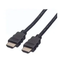 ROLINE HDMI High Speed Kabel mit Ethernet, TPE, schwarz, 7,5 m