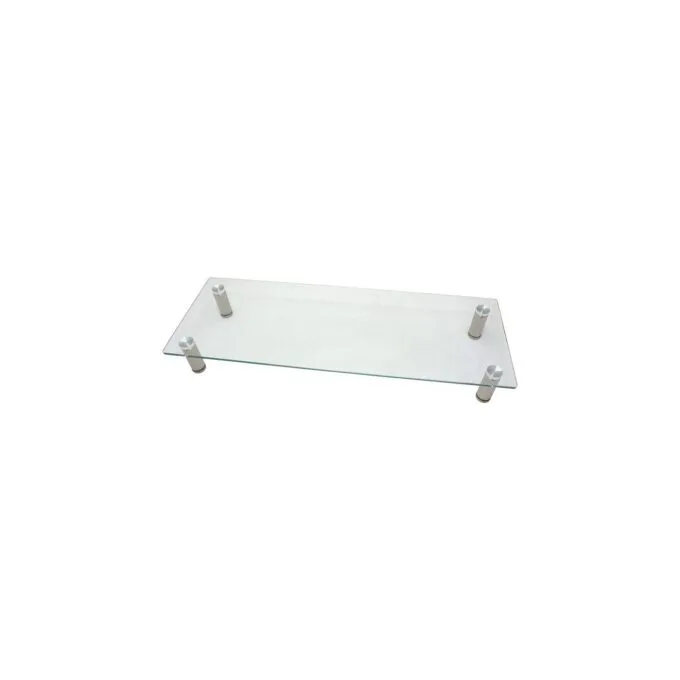 ROLINE Hhenverstellbarer Glas-Monitor-Stnder rechteckig. bis 20 kg — image 3