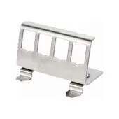 ROLINE Hutschienen-Adapter unbestckt, fr 4 Keystones