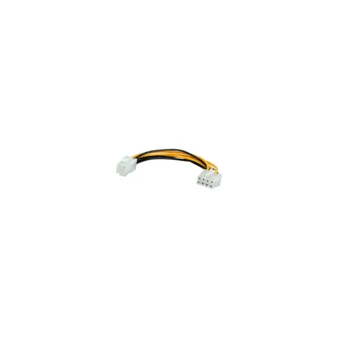 ROLINE Internes Power Adapterkabel. ATX12V P4-Buchse - 8pin EPS-Stecker. 0.15 m — image 1