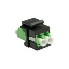 ROLINE Keystone LWL-Adapter LC LC Duplex, Multimode, OM5