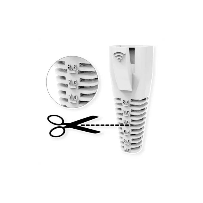 ROLINE Knickschutztlle fr RJ-45. 10 Stck. gelb — image 2