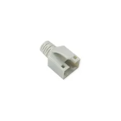 ROLINE Knickschutztlle fr RJ-45-Stecker 21.17.3095. 10 Stck. grau