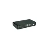 ROLINE KVM-Audio-Switch Dual Head HDMI 4K60. 1 User - 2 PC