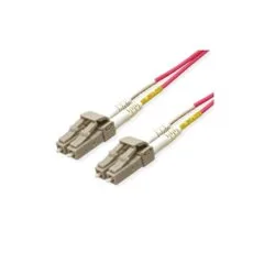 ROLINE LWL-Kabel 50 125m OM4. LC LC. Low-Loss-Stecker. violett. 7 m