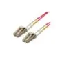 ROLINE LWL-Kabel 50 125m OM4. LC LC. Low-Loss-Stecker. violett. 7 m