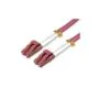 ROLINE LWL-Kabel 50 125m OM4. LC LC. stahlarmiert. LSOH. violett. 2 m