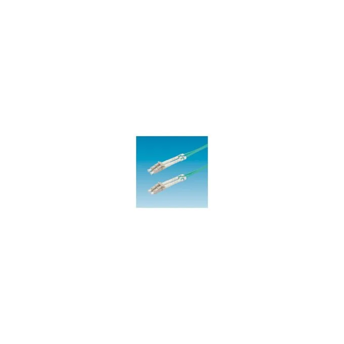 ROLINE LWL-Kabel 50 125um OM3 LC LC Low-Loss-Stecker trkis 0.5m — image 2
