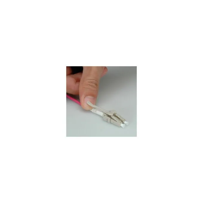 ROLINE LWL-Kabel 50 125um OM4 LC LC Low-Loss-Stecker fr hohe Dichte violett 0.5m — image 2